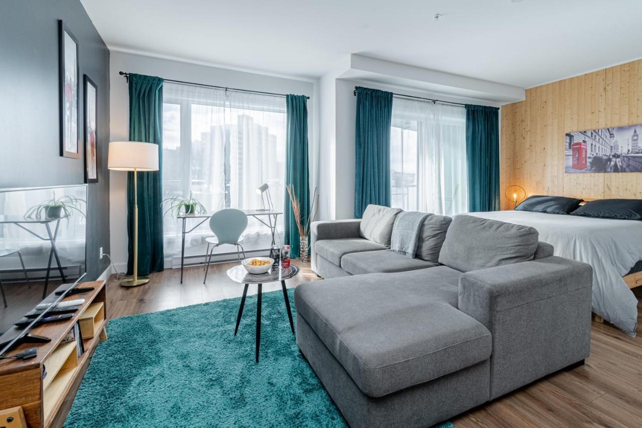 Charmant Loft - 20 Min A Pied Vieux-Quebec ! Exterior foto